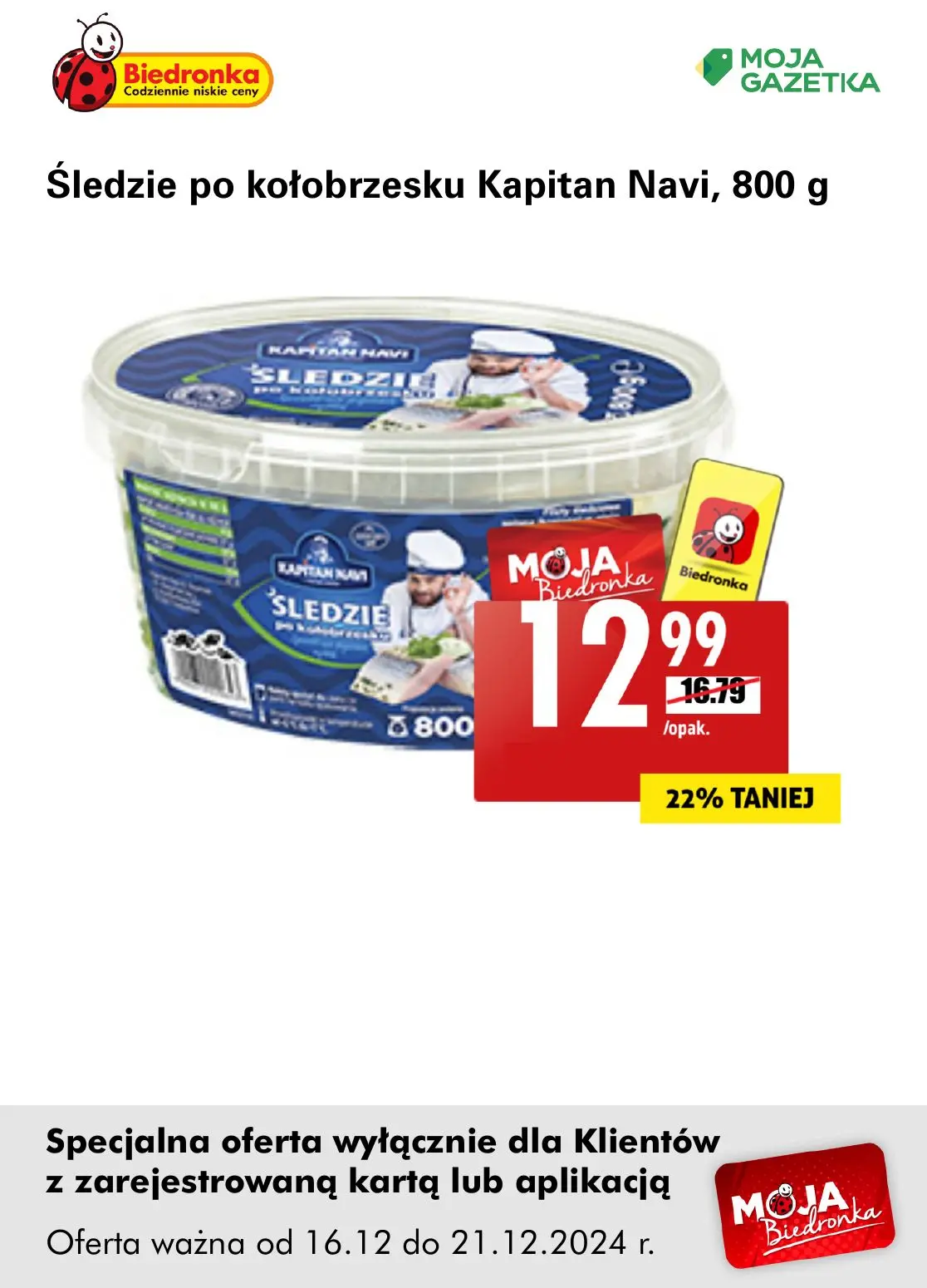 gazetka promocyjna Biedronka Oferta z kartą Moja Biedronka - Strona 18