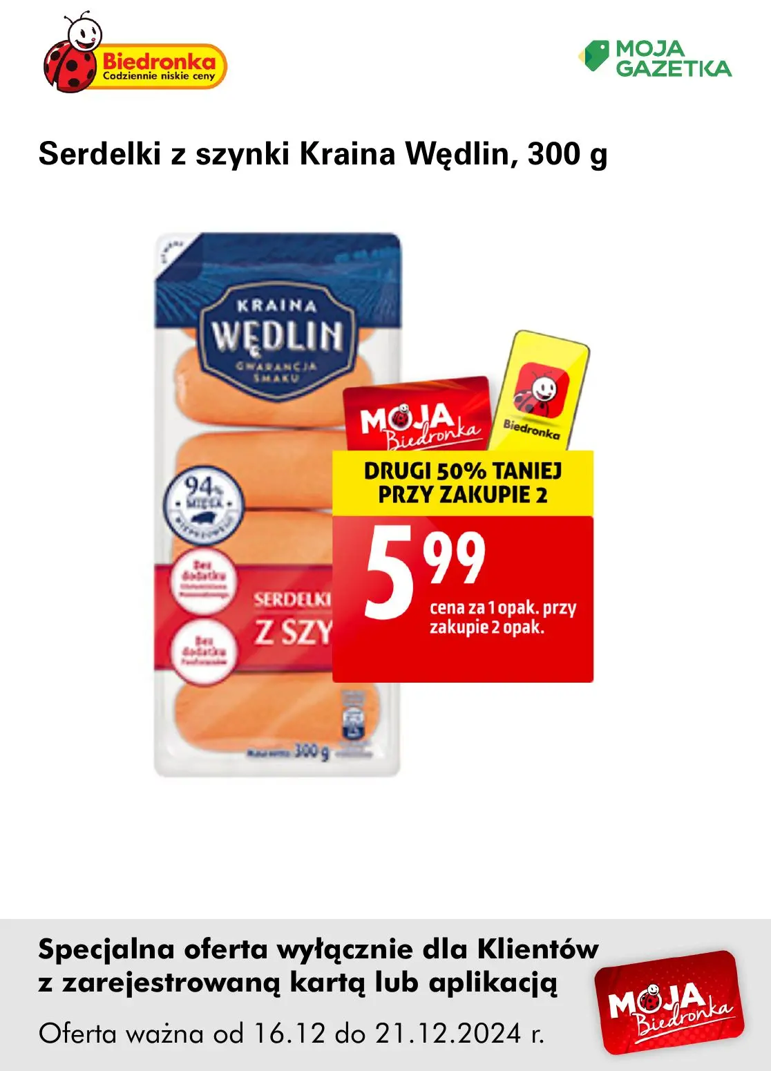 gazetka promocyjna Biedronka Oferta z kartą Moja Biedronka - Strona 19