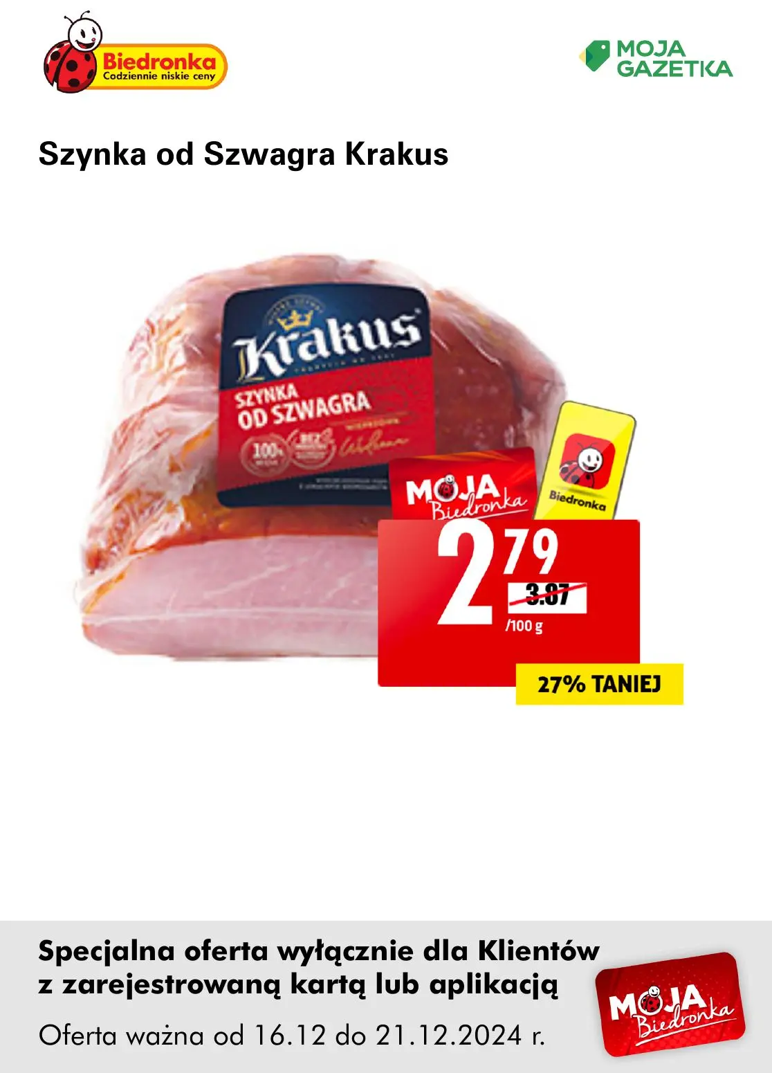 gazetka promocyjna Biedronka Oferta z kartą Moja Biedronka - Strona 20