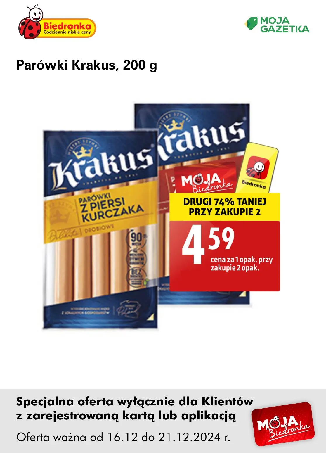 gazetka promocyjna Biedronka Oferta z kartą Moja Biedronka - Strona 25