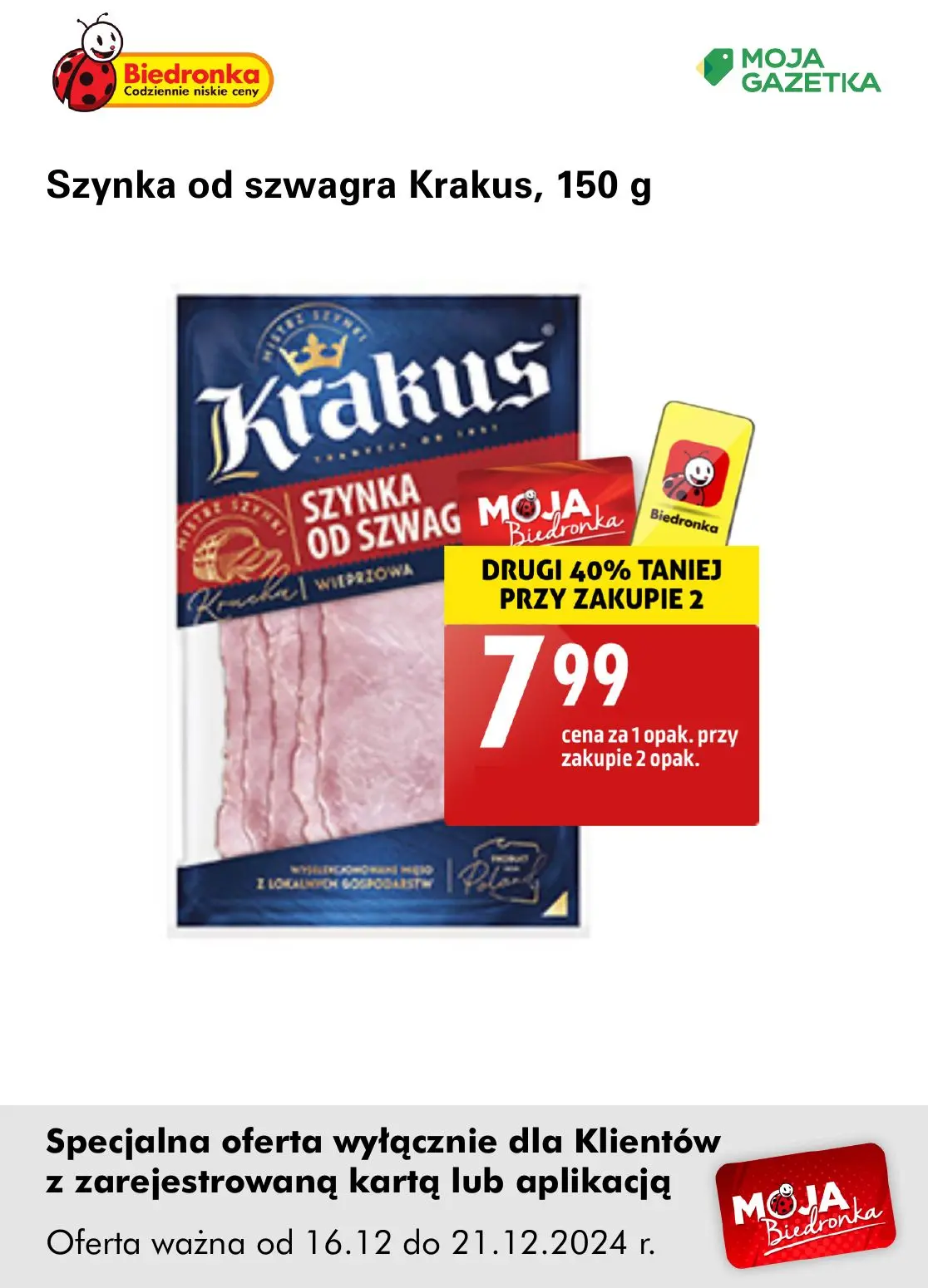 gazetka promocyjna Biedronka Oferta z kartą Moja Biedronka - Strona 30