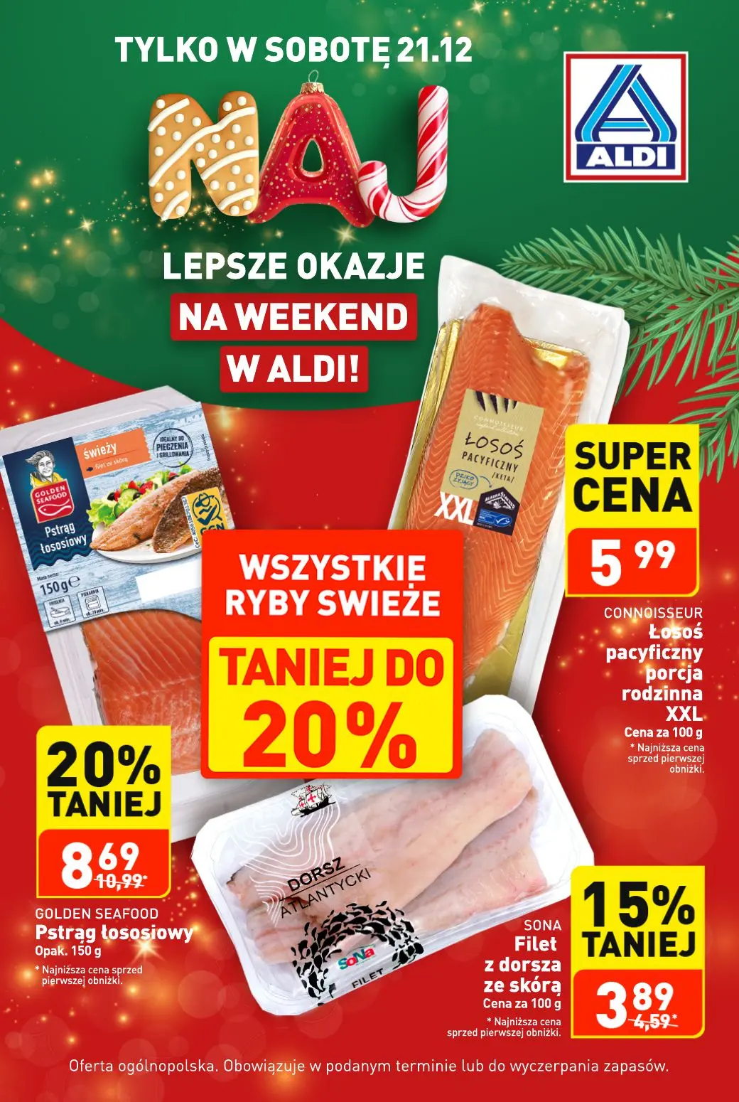 gazetka promocyjna ALDI Tylko w SOBOTĘ - Strona 2