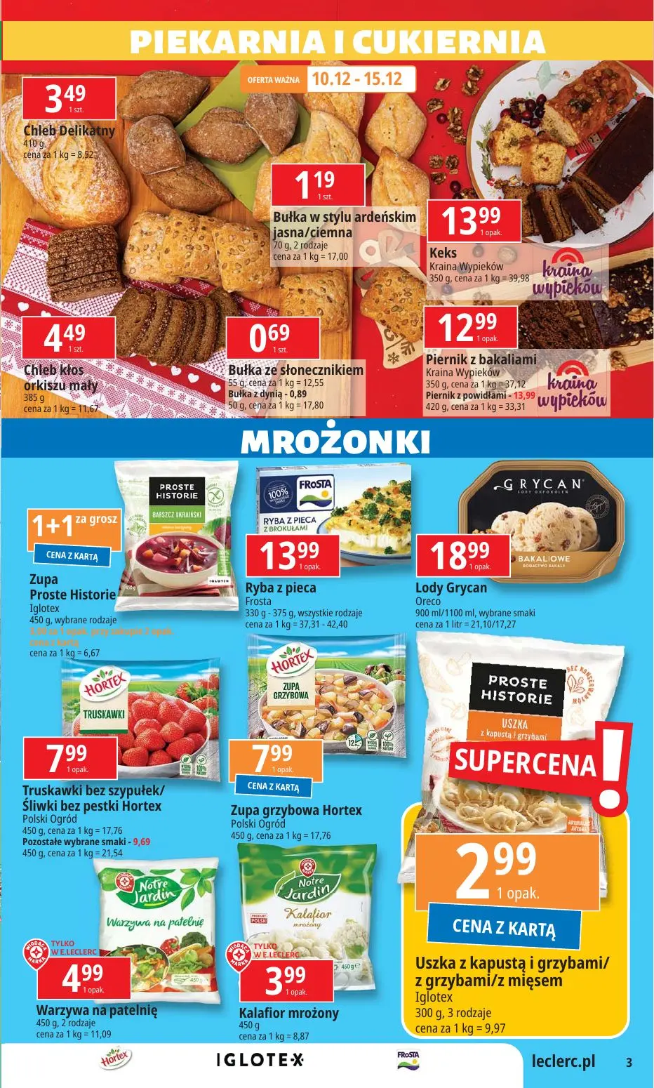 gazetka promocyjna E.Leclerc Święta w dobrej cenie - oferta rozszerzona - Strona 3