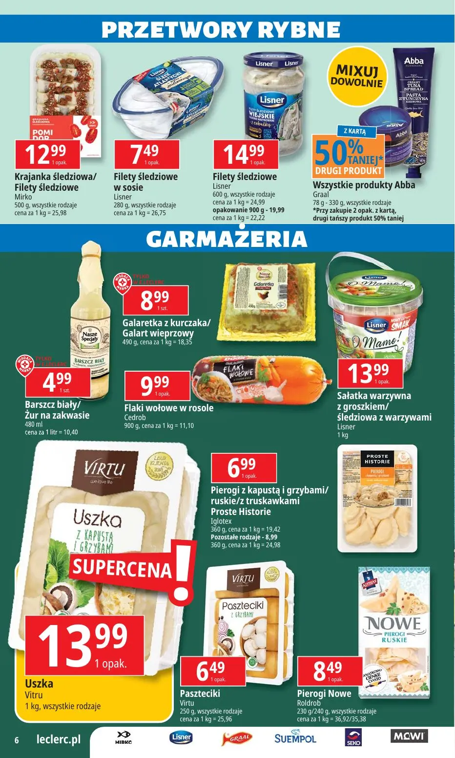 gazetka promocyjna E.Leclerc Święta w dobrej cenie - oferta rozszerzona - Strona 6