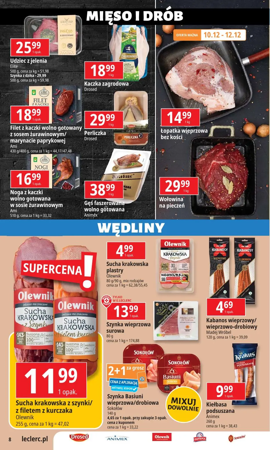 gazetka promocyjna E.Leclerc Święta w dobrej cenie - oferta rozszerzona - Strona 8