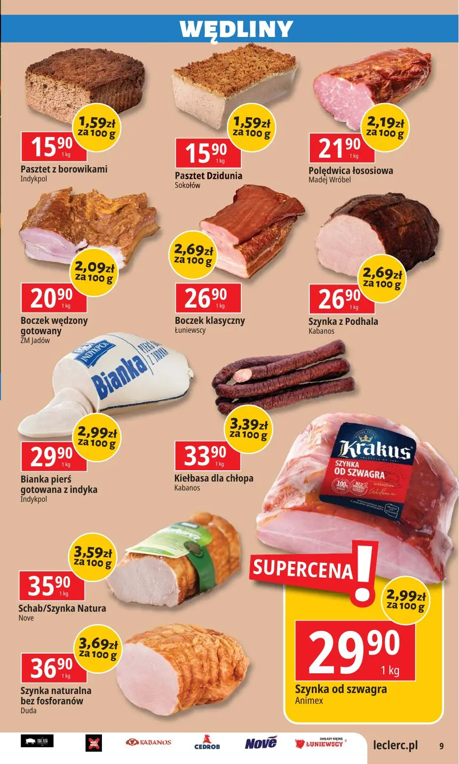 gazetka promocyjna E.Leclerc Święta w dobrej cenie - oferta rozszerzona - Strona 9