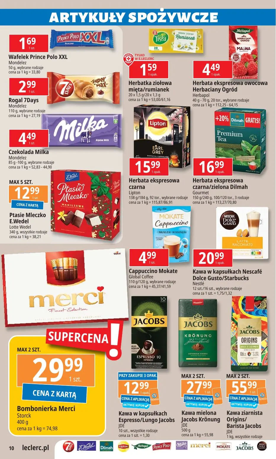 gazetka promocyjna E.Leclerc Święta w dobrej cenie - oferta rozszerzona - Strona 10