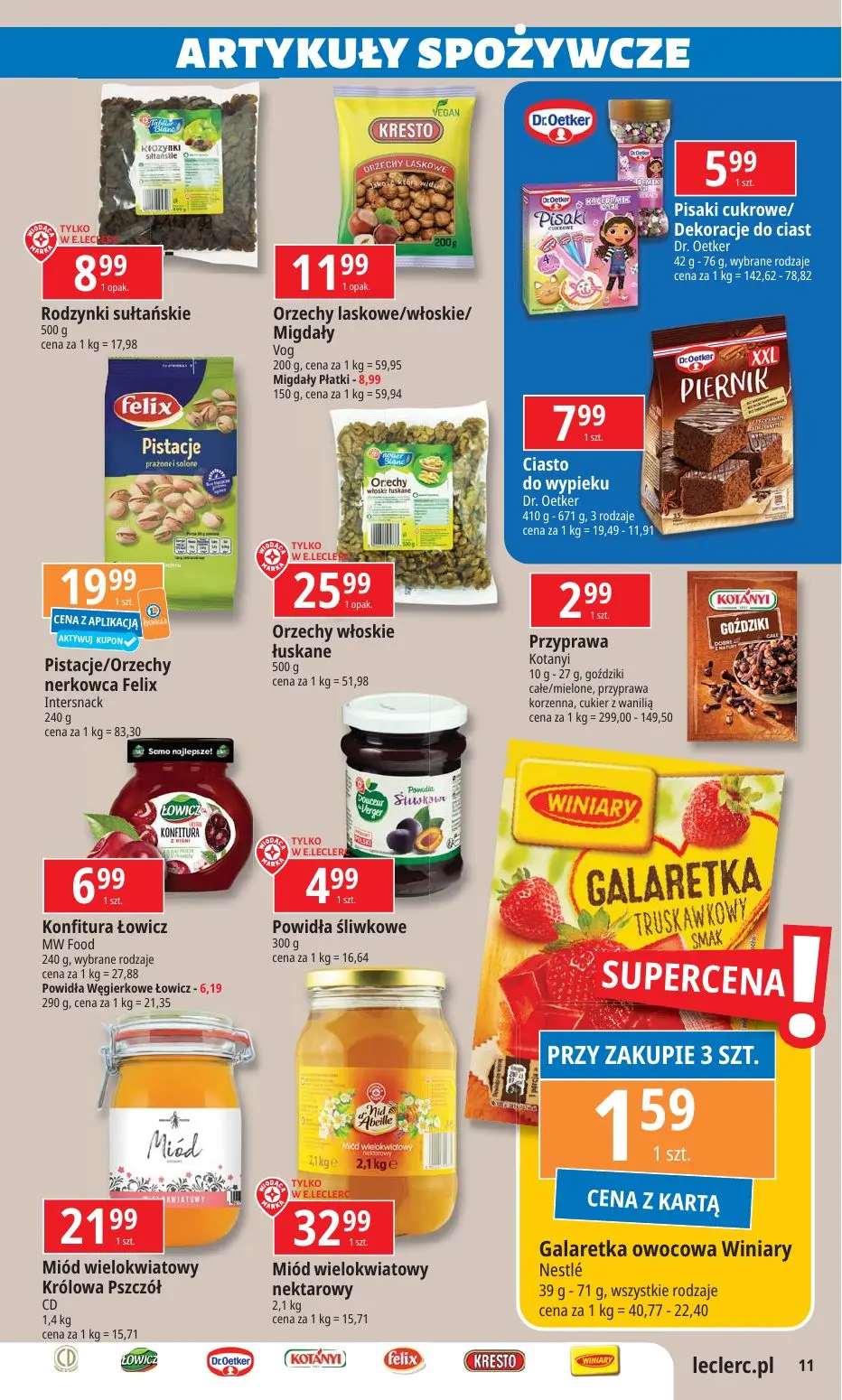 gazetka promocyjna E.Leclerc Święta w dobrej cenie - oferta rozszerzona - Strona 11