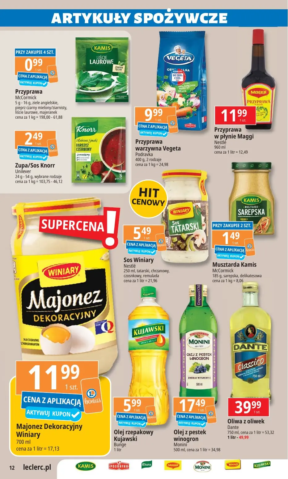 gazetka promocyjna E.Leclerc Święta w dobrej cenie - oferta rozszerzona - Strona 12