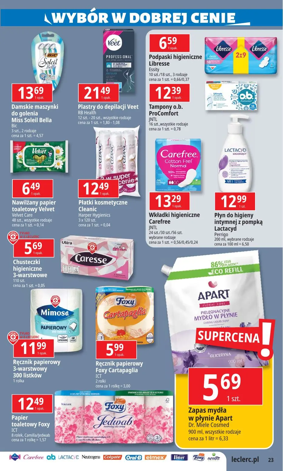 gazetka promocyjna E.Leclerc Święta w dobrej cenie - oferta rozszerzona - Strona 23