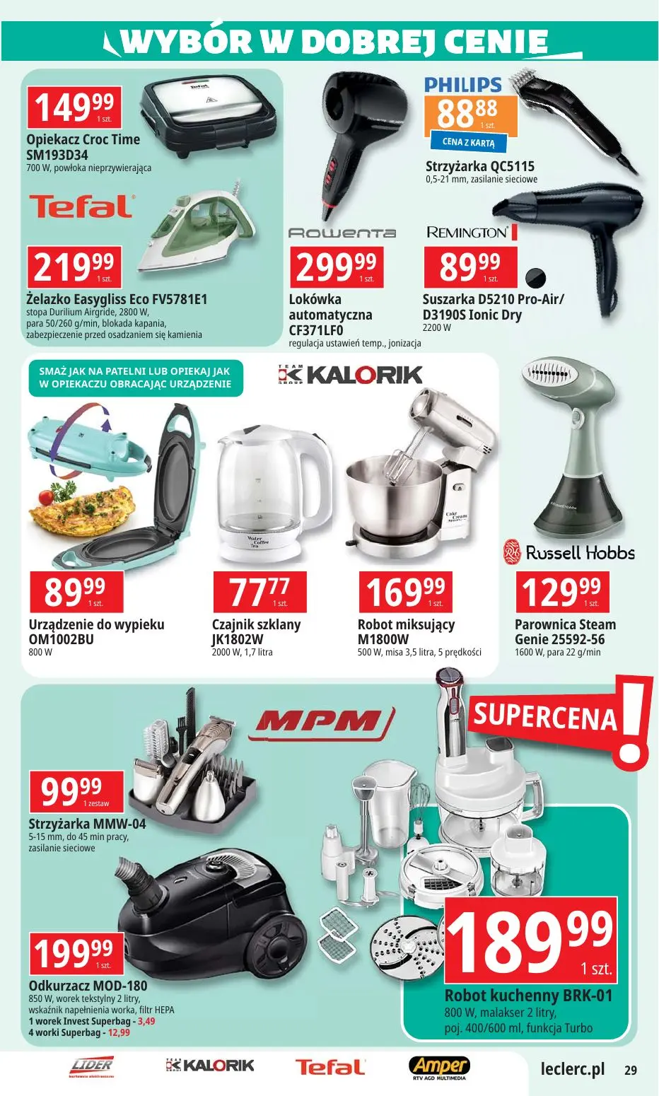 gazetka promocyjna E.Leclerc Święta w dobrej cenie - oferta rozszerzona - Strona 29