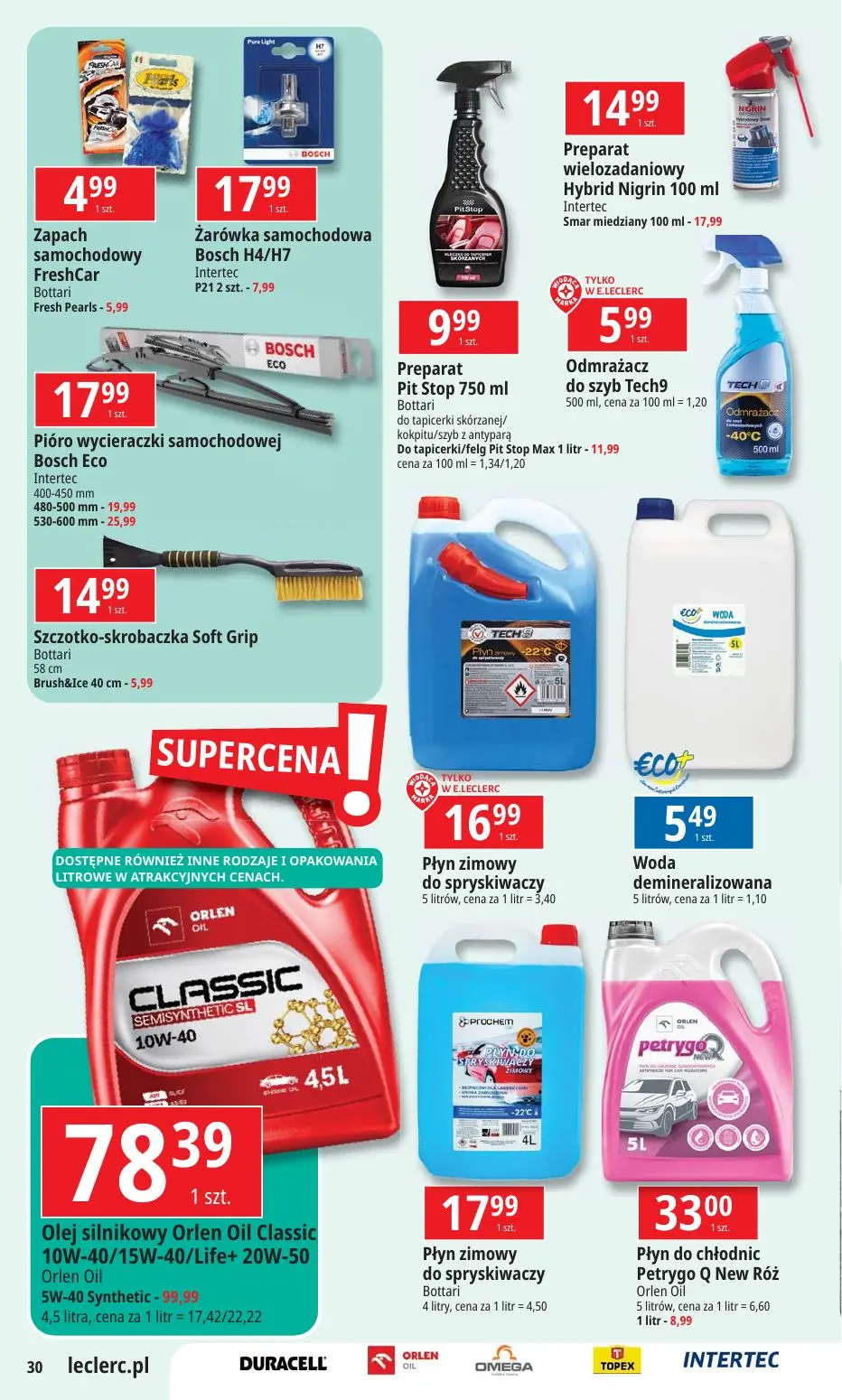 gazetka promocyjna E.Leclerc Święta w dobrej cenie - oferta rozszerzona - Strona 30