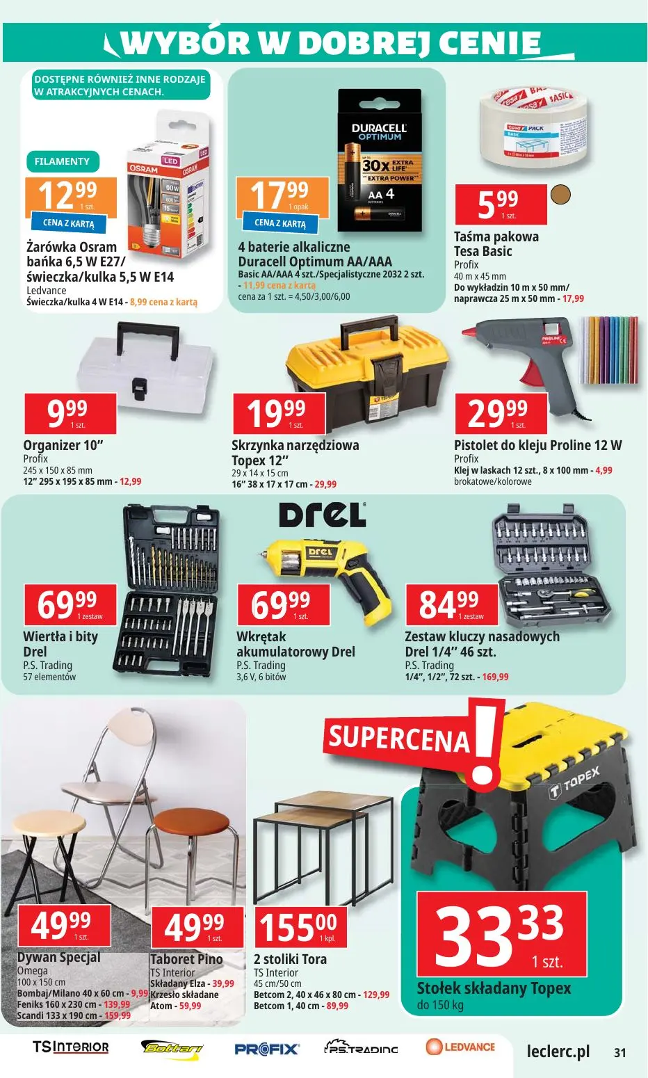 gazetka promocyjna E.Leclerc Święta w dobrej cenie - oferta rozszerzona - Strona 31