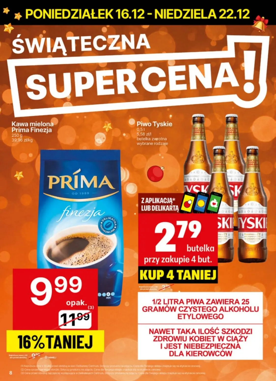 gazetka promocyjna Delikatesy Centrum Od poniedziałku - Strona 8