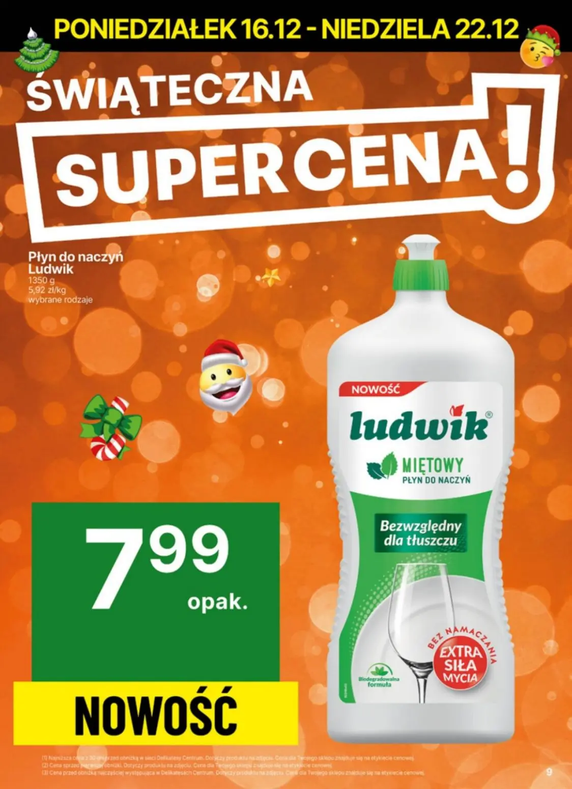 gazetka promocyjna Delikatesy Centrum Od poniedziałku - Strona 9