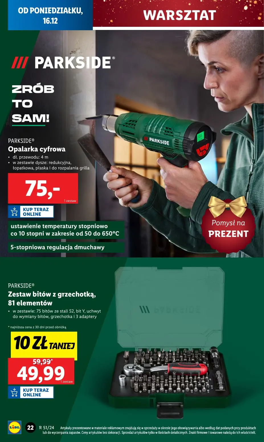 gazetka promocyjna LIDL Katalog okazji - Strona 22