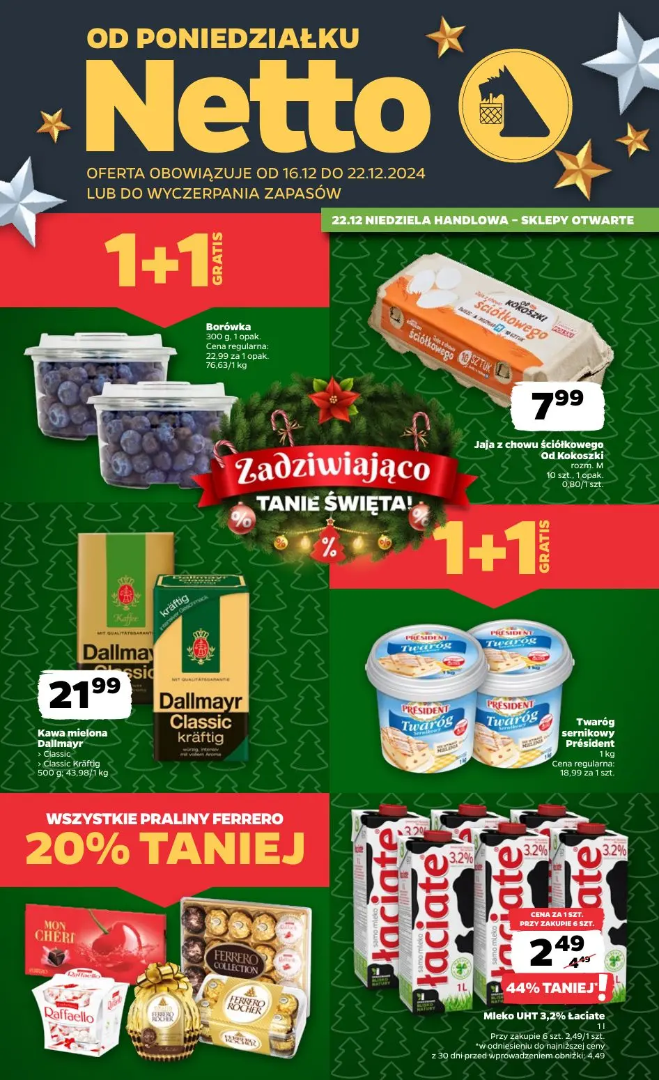 gazetka promocyjna NETTO Zadziwiająco tanie Święta - Strona 1