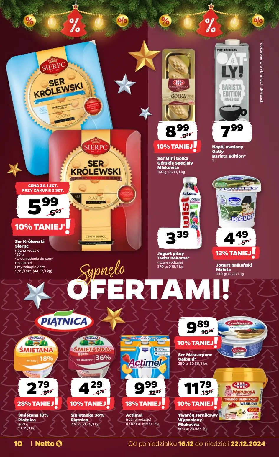 gazetka promocyjna NETTO Zadziwiająco tanie Święta - Strona 10