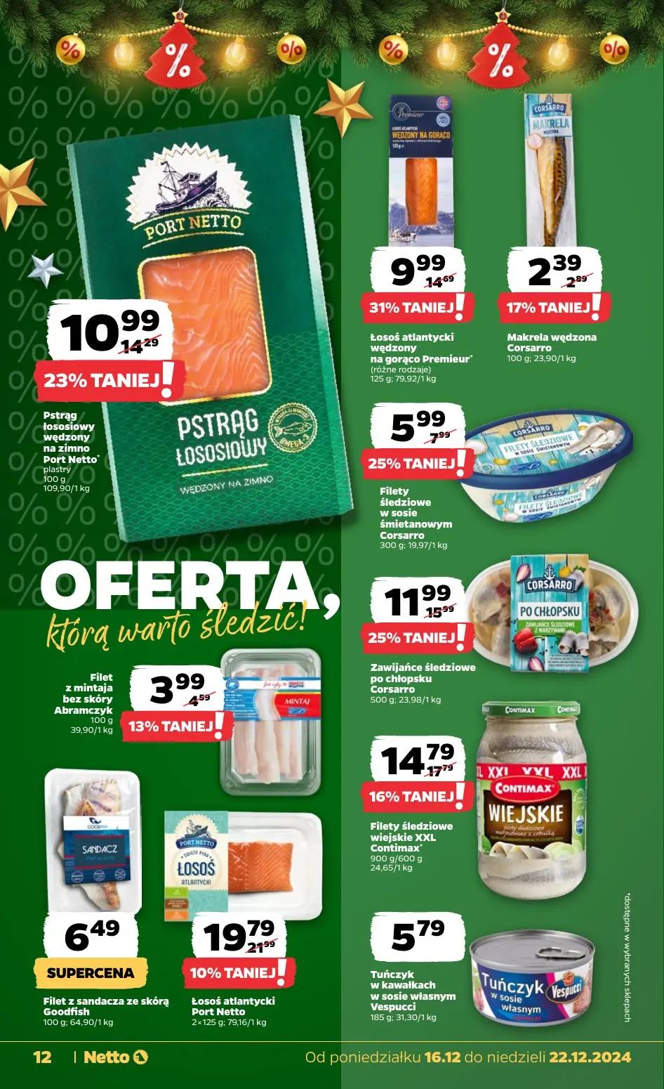 gazetka promocyjna NETTO Zadziwiająco tanie Święta - Strona 12