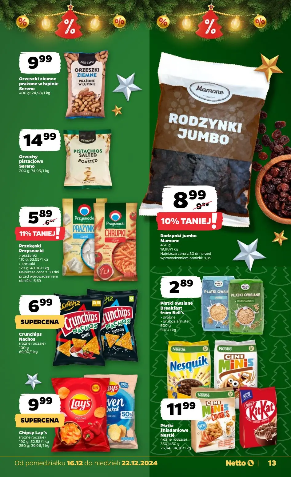 gazetka promocyjna NETTO Zadziwiająco tanie Święta - Strona 13