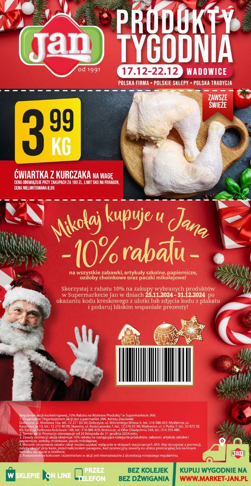 gazetka promocyjna Jan Wadowice - Strona 1