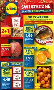 Gazetka promocyjna LIDL, ważna od 2024-12-19 do 2024-12-22.