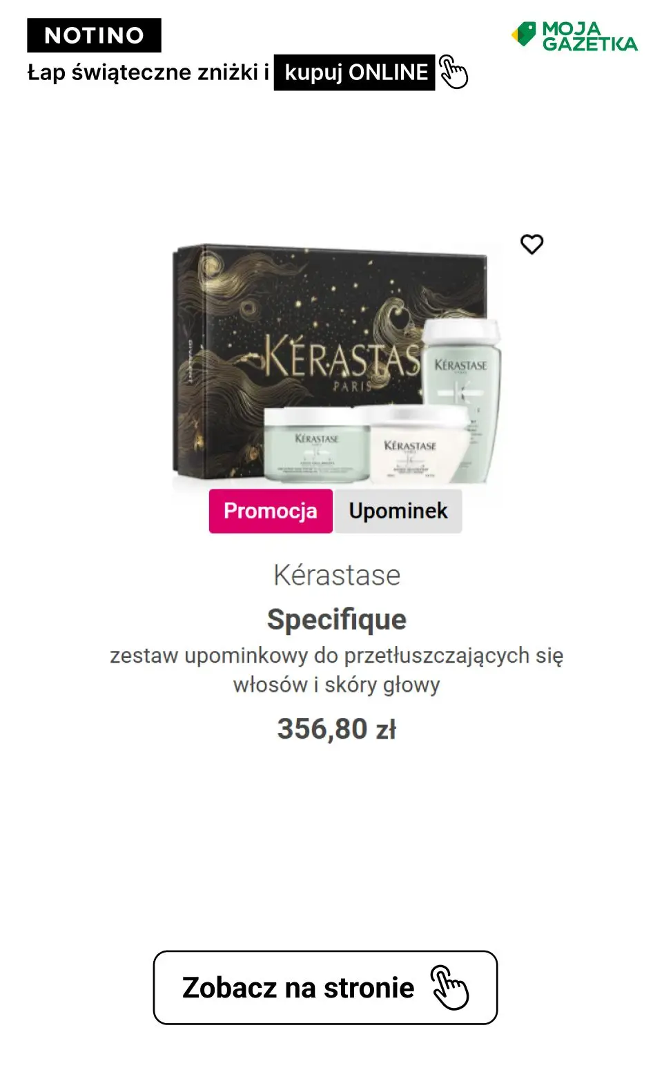 gazetka promocyjna Notino Świąteczne ZNIŻKI na wszystkie zestawy upominkowe! - Strona 25