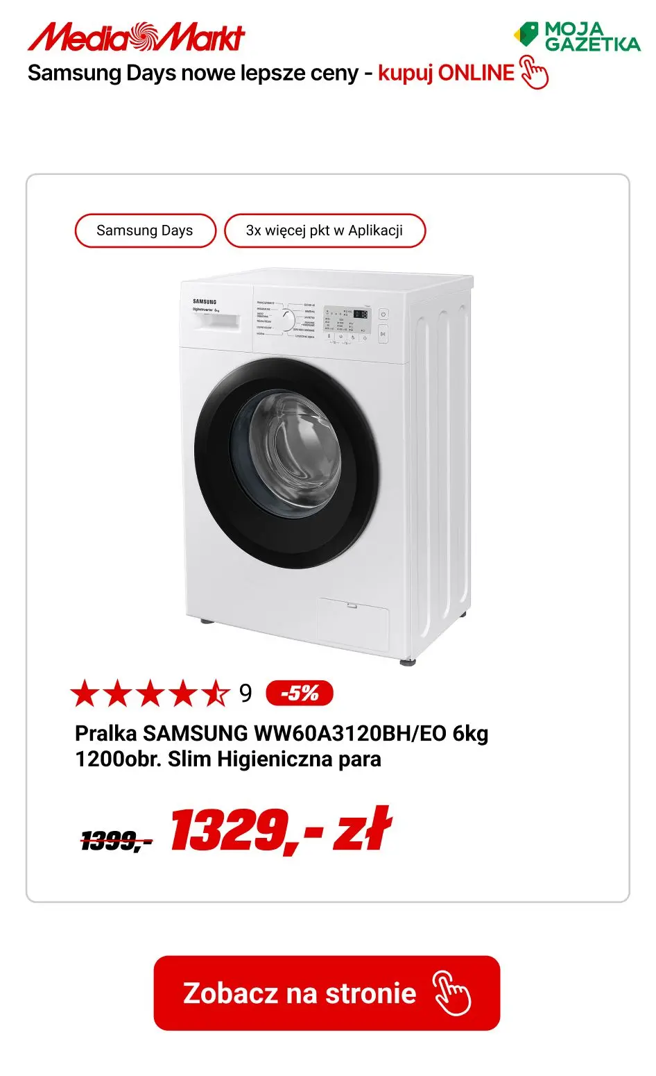 gazetka promocyjna Media Markt Samsung Days! Do 40 rat ZERO % i pół roku nie płacisz!!! - Strona 14