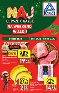 Gazetka promocyjna ALDI, ważna od 2024-12-21 do 2024-12-22.