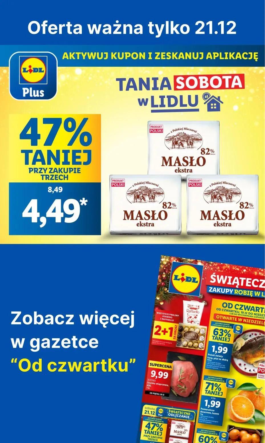 gazetka promocyjna LIDL Tania sobota i niedziela - Strona 6