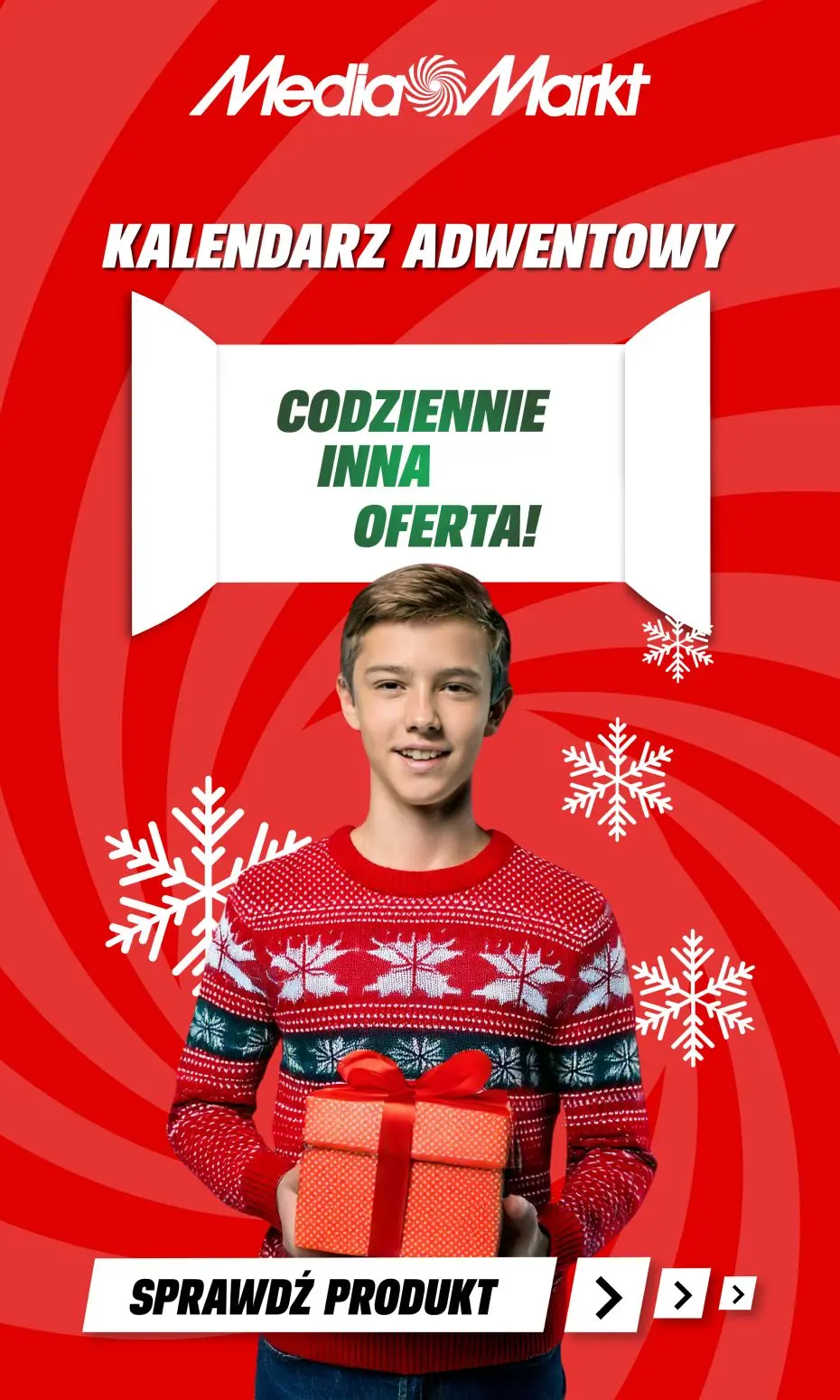 gazetka promocyjna Media Markt Kalendarz adwentowy - codziennie inna oferta! Skorzystaj już dziś. - Strona 1