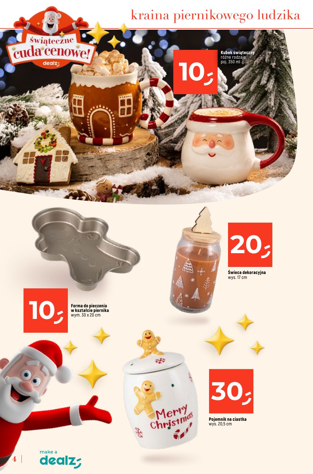 gazetka promocyjna Dealz KATALOG - ŚWIĄTECZNE CUDA CENOWE - Strona 4