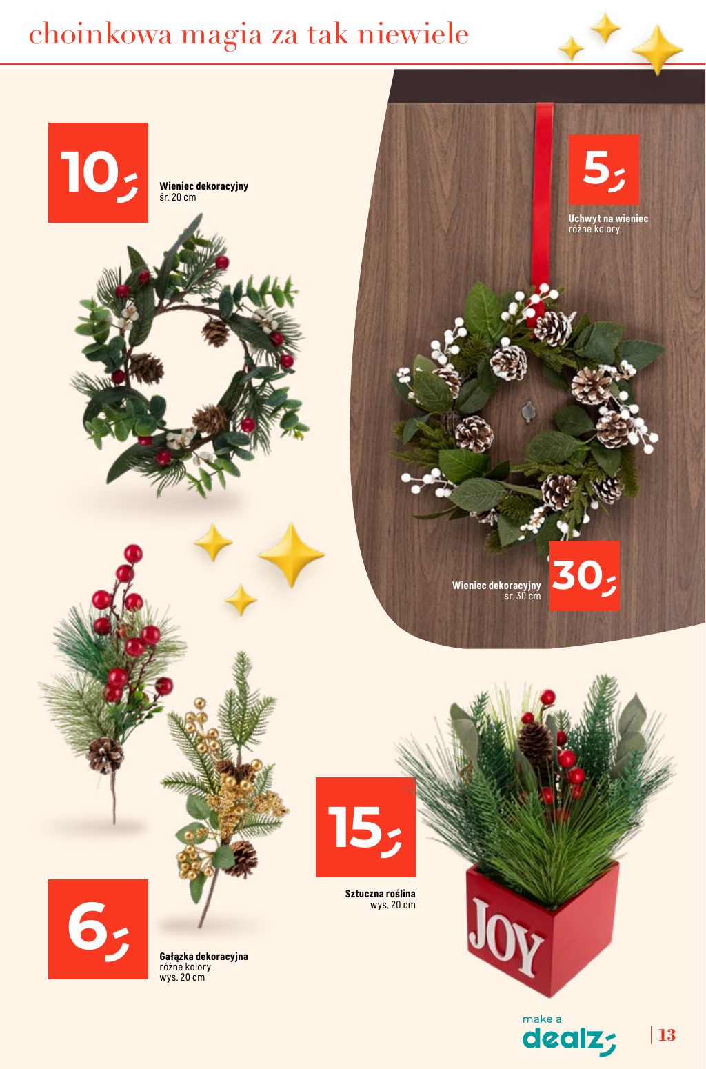 gazetka promocyjna Dealz KATALOG - ŚWIĄTECZNE CUDA CENOWE - Strona 13