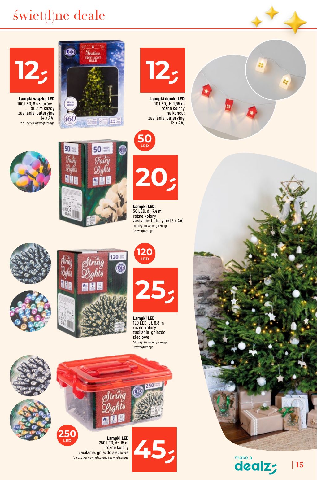 gazetka promocyjna Dealz KATALOG - ŚWIĄTECZNE CUDA CENOWE - Strona 15