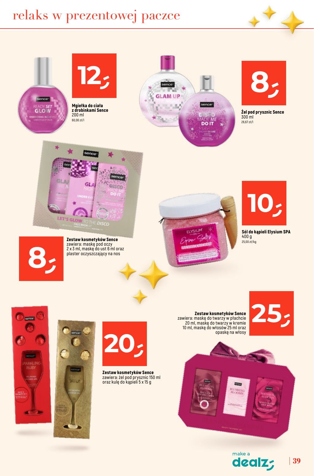 gazetka promocyjna Dealz KATALOG - ŚWIĄTECZNE CUDA CENOWE - Strona 39