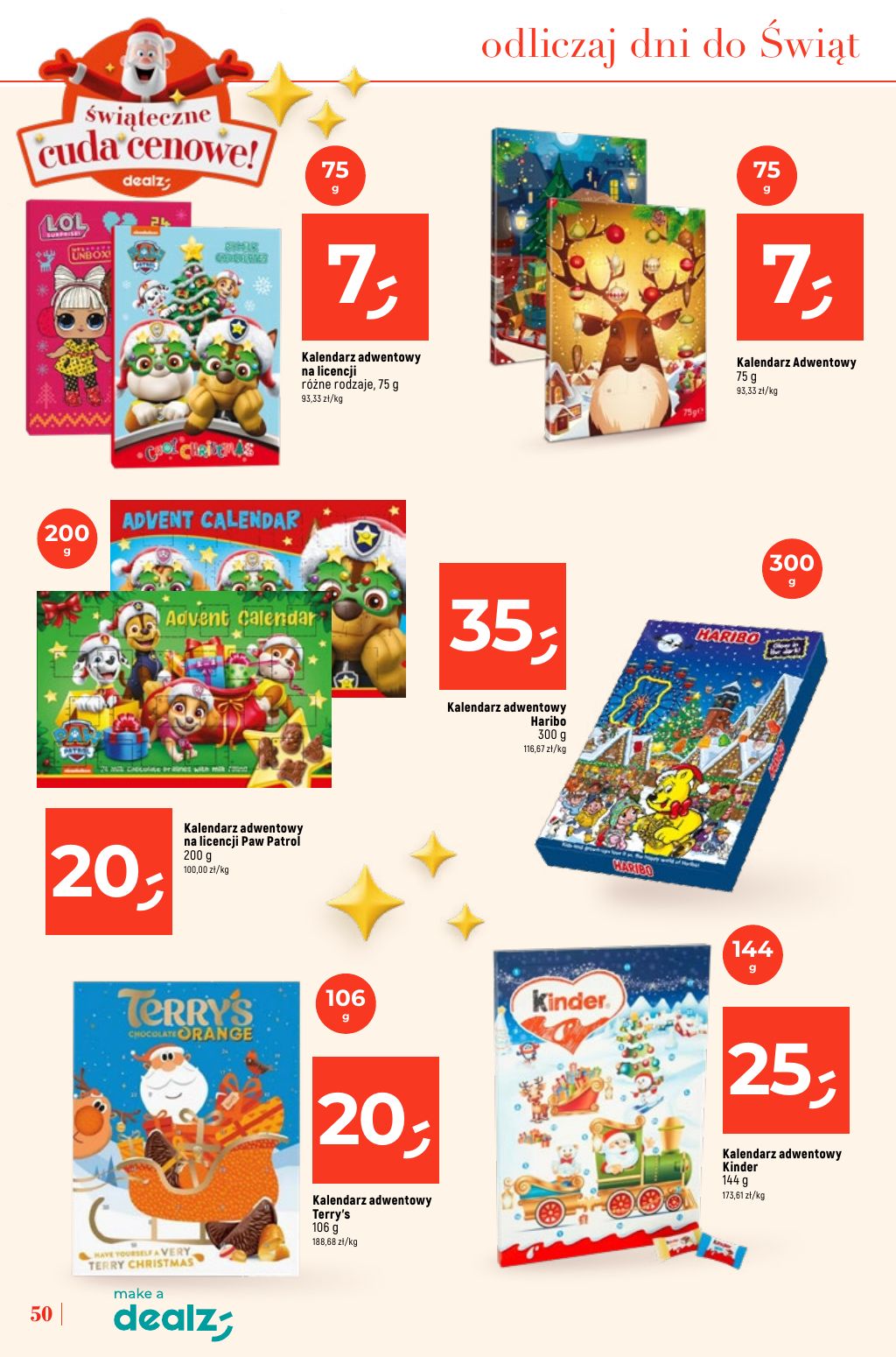 gazetka promocyjna Dealz KATALOG - ŚWIĄTECZNE CUDA CENOWE - Strona 50