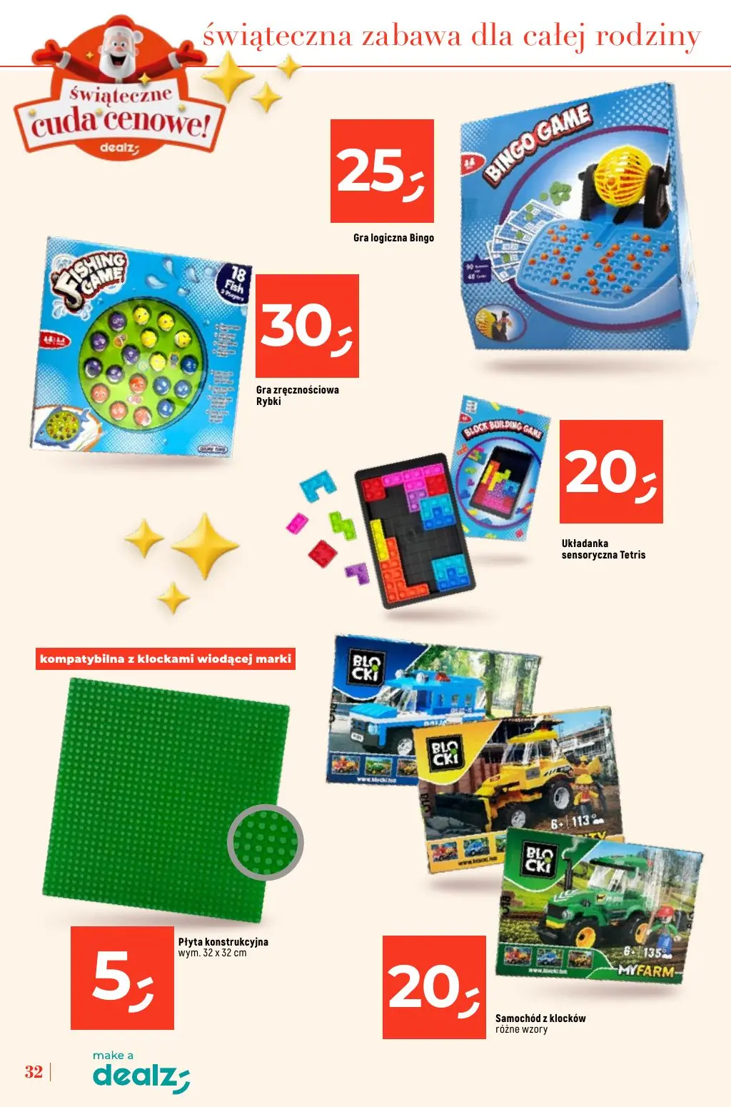 gazetka promocyjna Dealz KATALOG - ŚWIĄTECZNE CUDA CENOWE - Strona 32