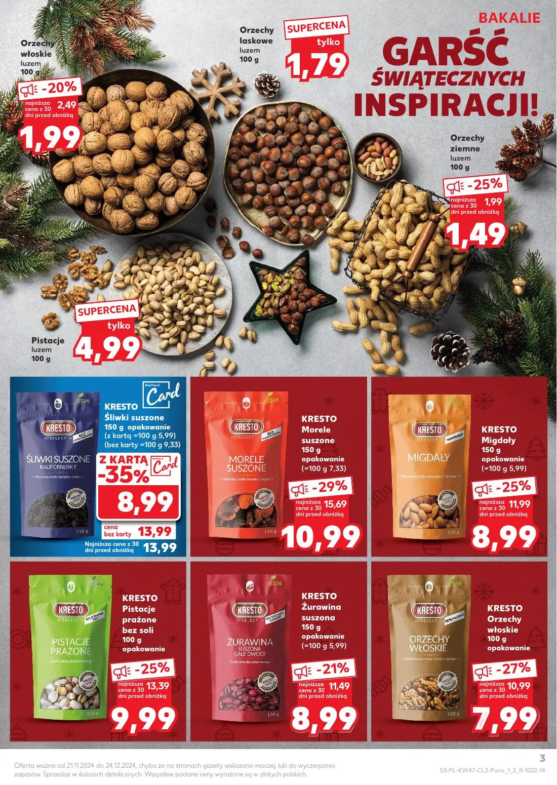 gazetka promocyjna Kaufland Święta takie, jak lubisz! - Strona 3