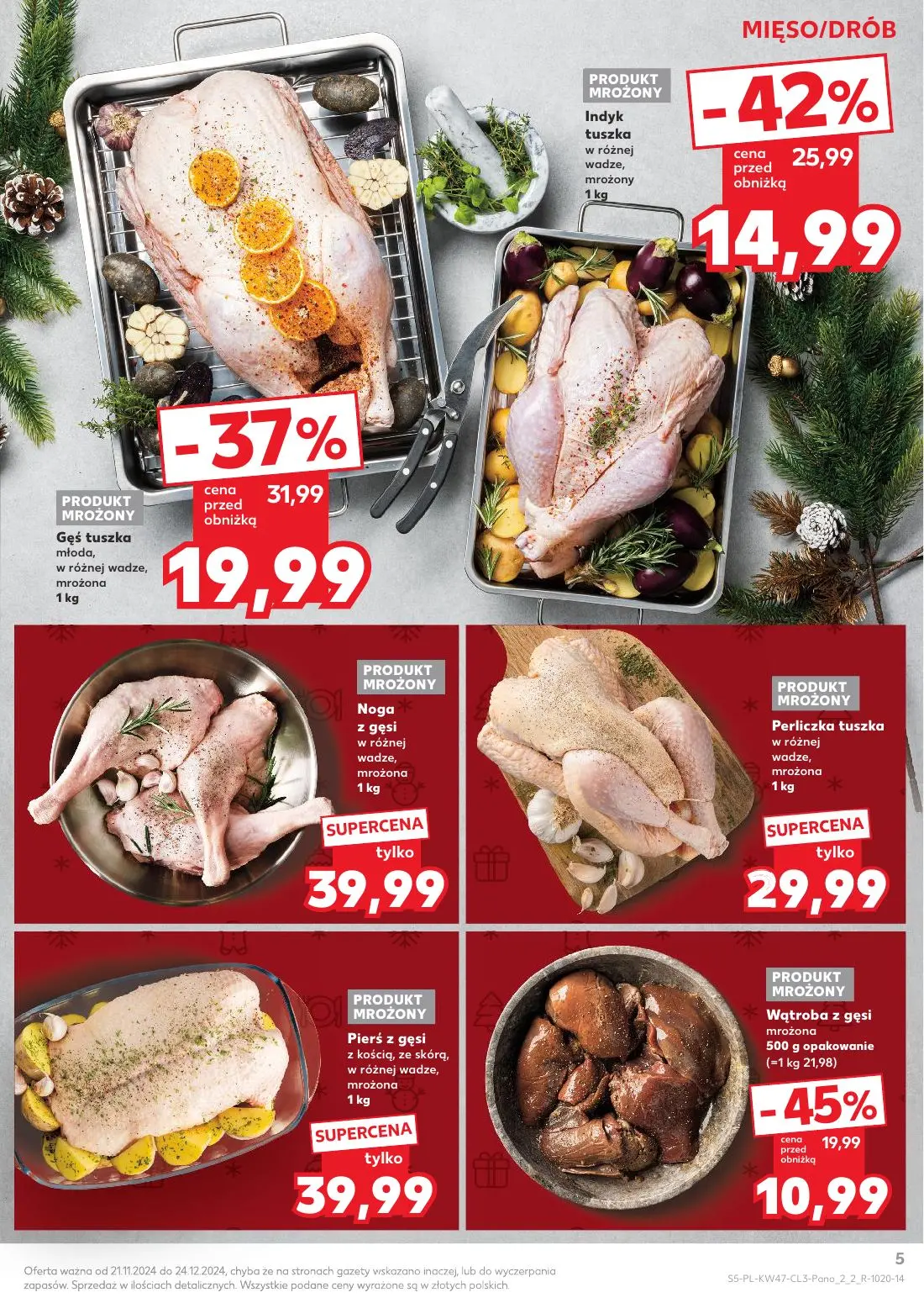 gazetka promocyjna Kaufland Święta takie, jak lubisz! - Strona 5