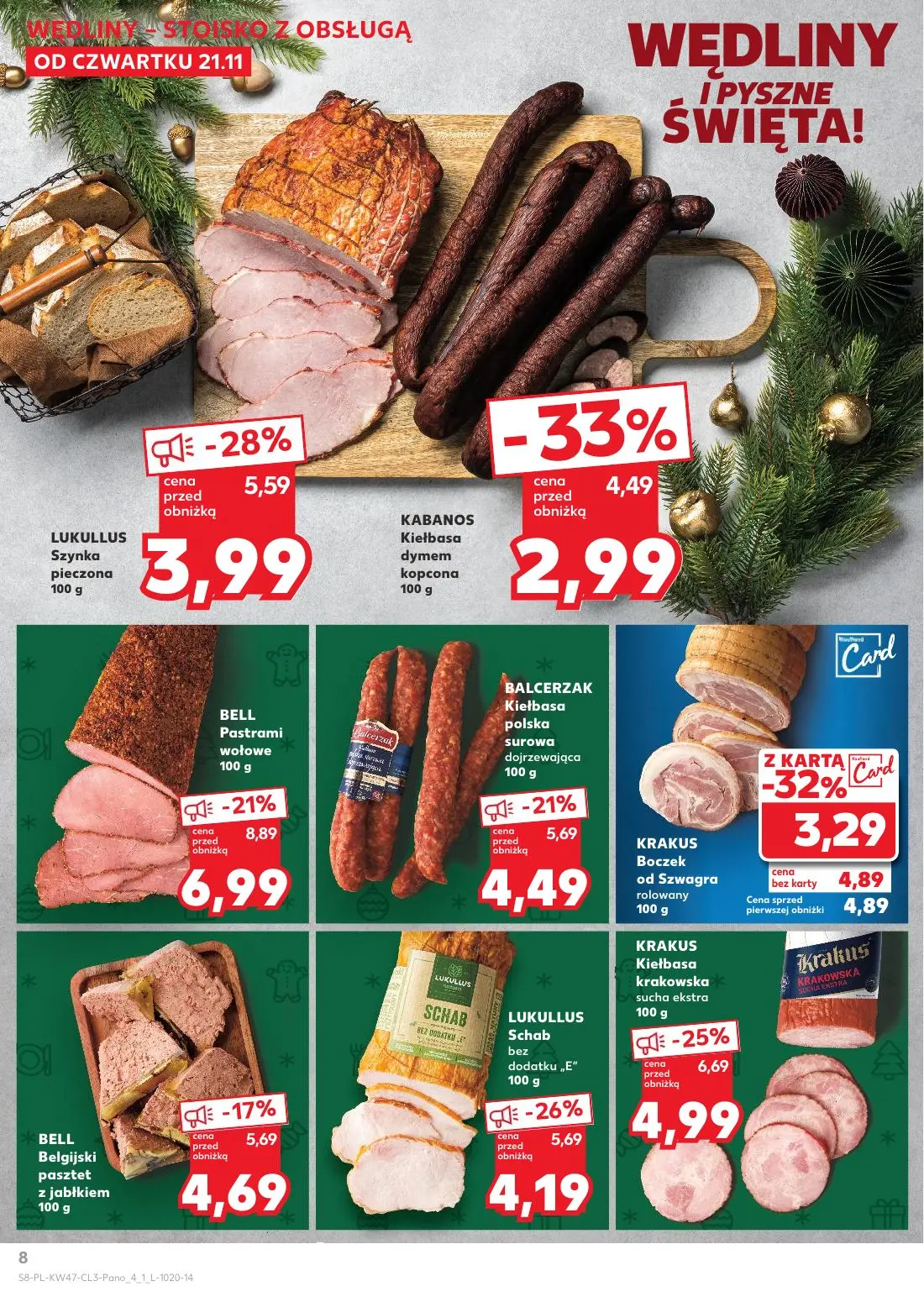 gazetka promocyjna Kaufland Święta takie, jak lubisz! - Strona 8