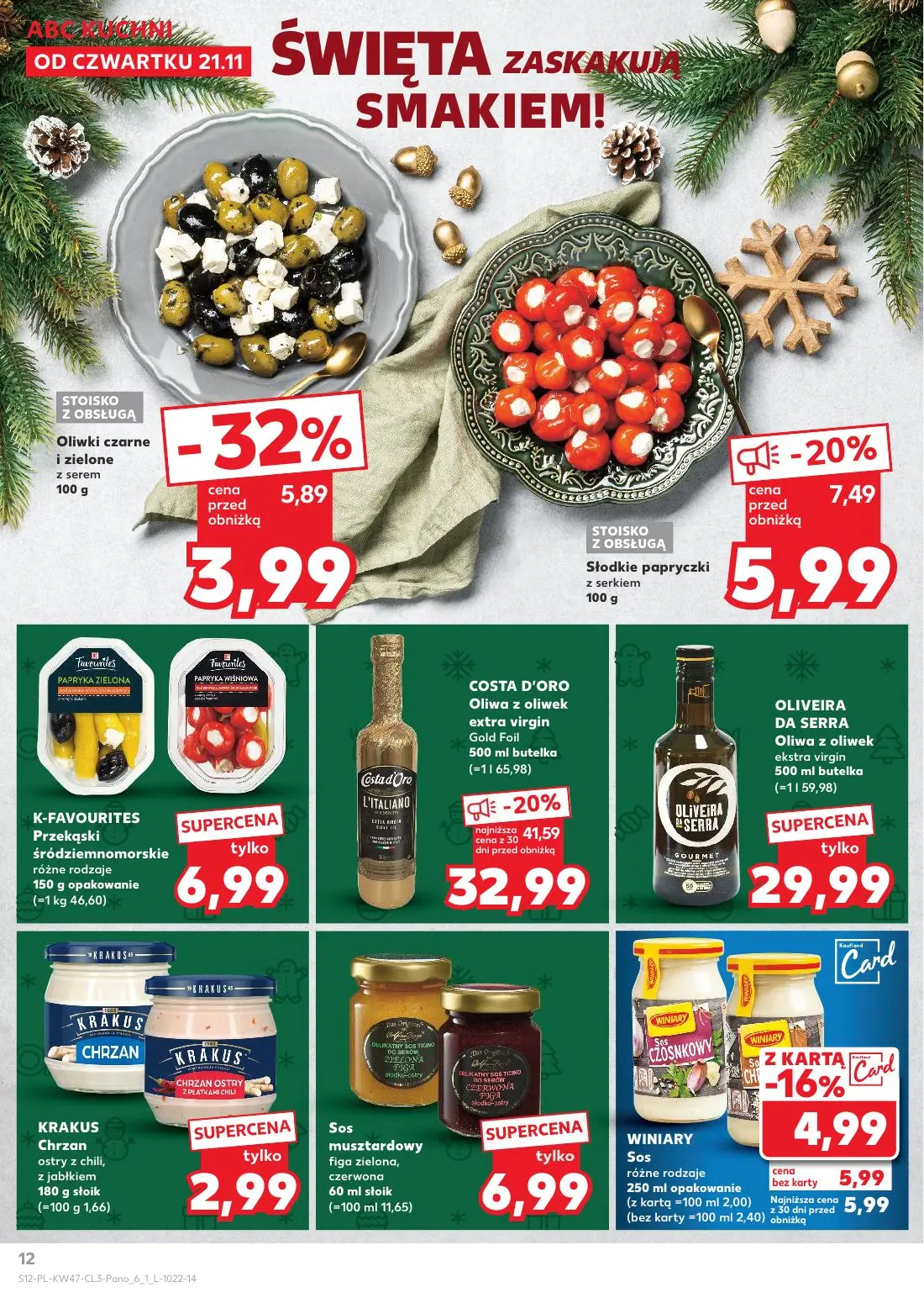 gazetka promocyjna Kaufland Święta takie, jak lubisz! - Strona 12