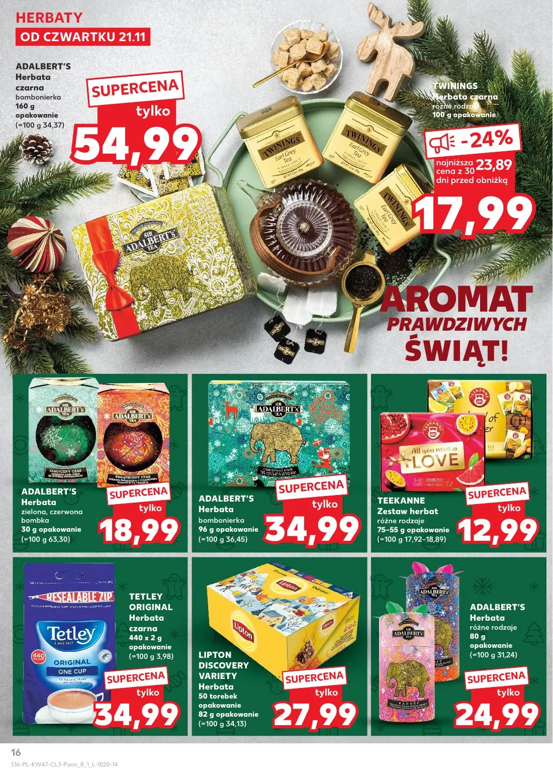 gazetka promocyjna Kaufland Święta takie, jak lubisz! - Strona 16