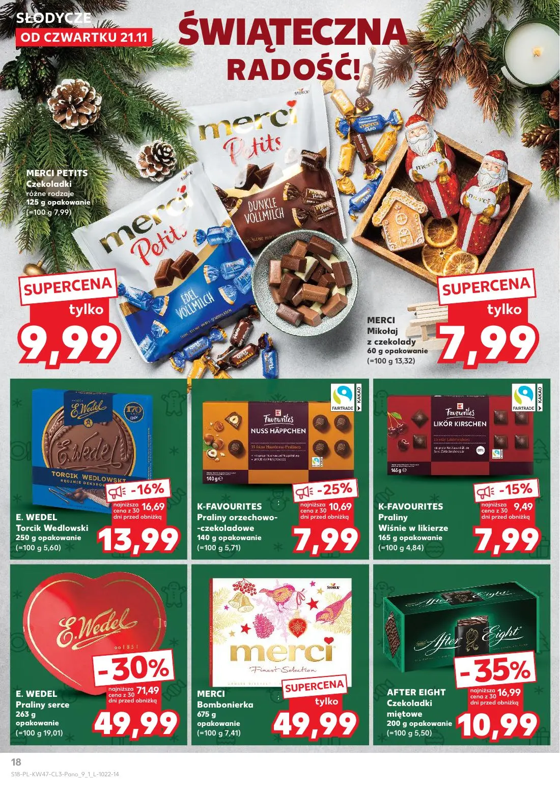 gazetka promocyjna Kaufland Święta takie, jak lubisz! - Strona 18