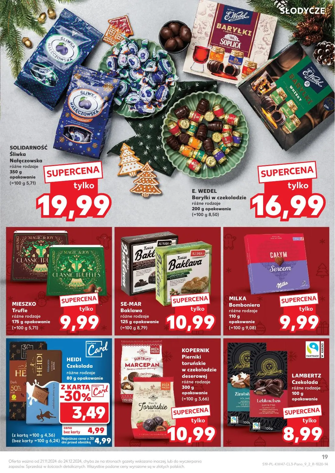 gazetka promocyjna Kaufland Święta takie, jak lubisz! - Strona 19