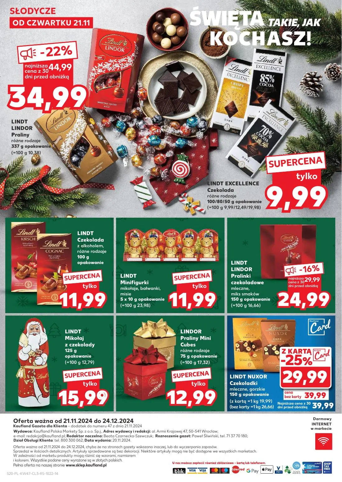 gazetka promocyjna Kaufland Święta takie, jak lubisz! - Strona 20