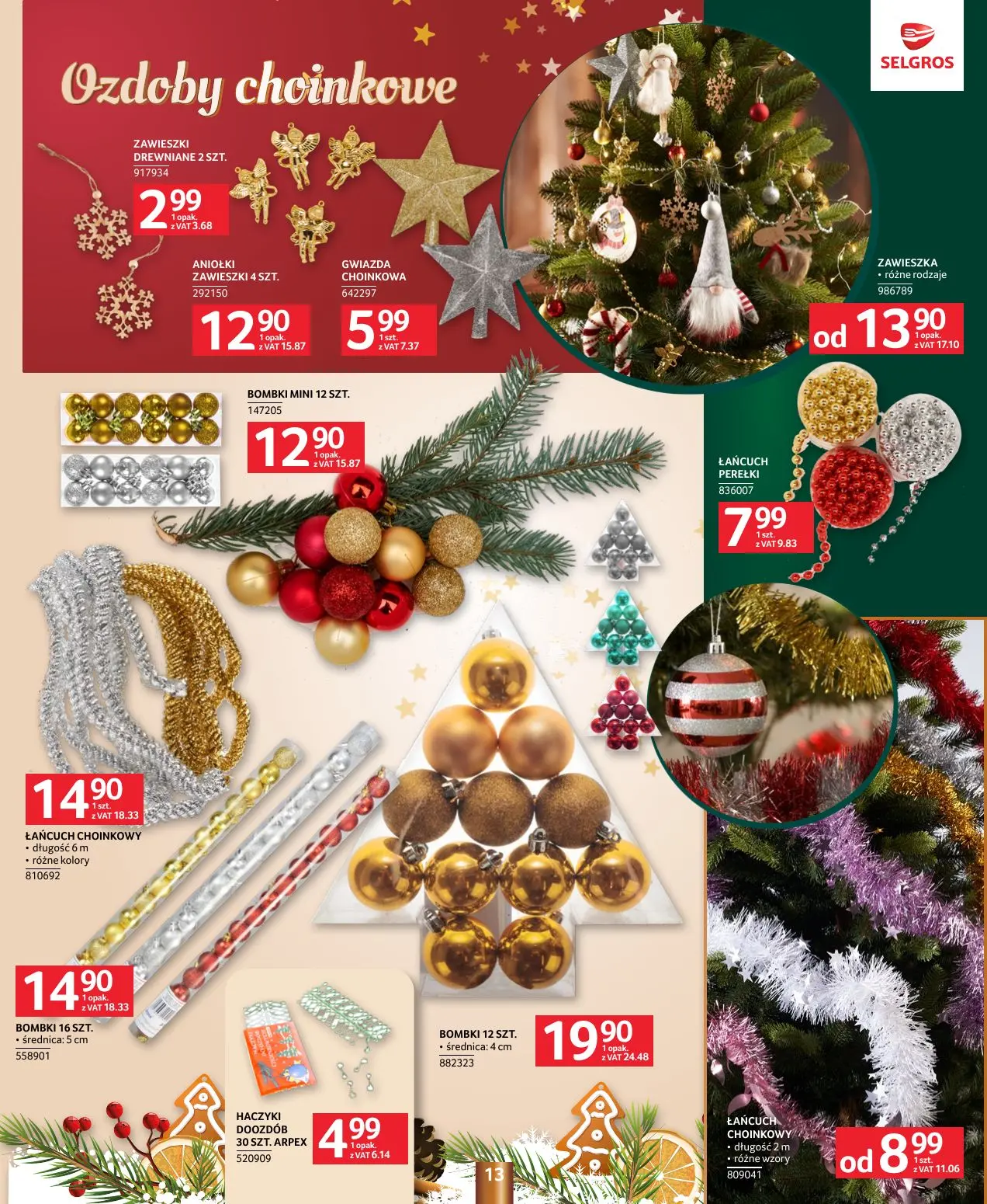 gazetka promocyjna SELGROS Katalog Boże Narodzenie - Strona 13