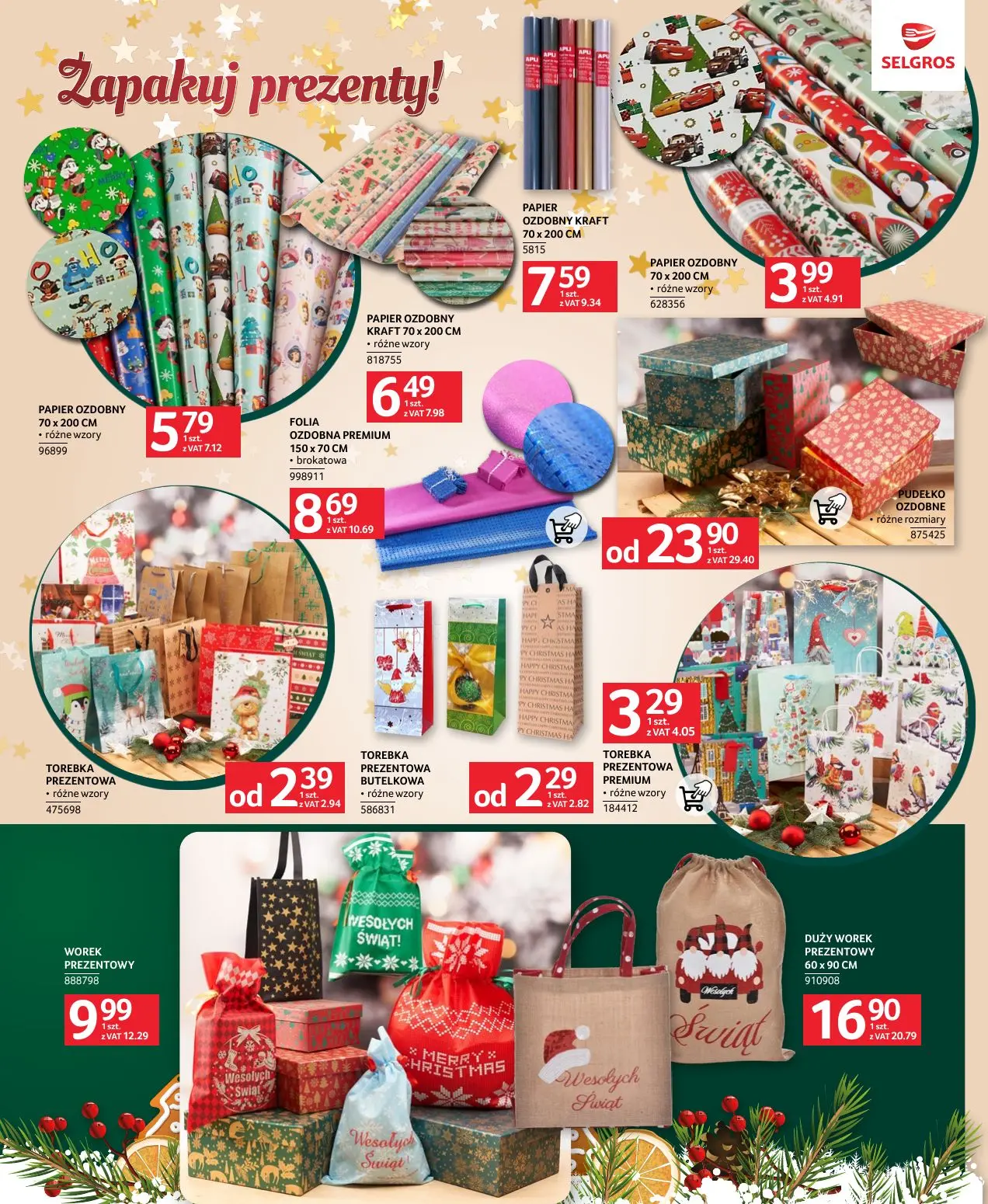 gazetka promocyjna SELGROS Katalog Boże Narodzenie - Strona 30