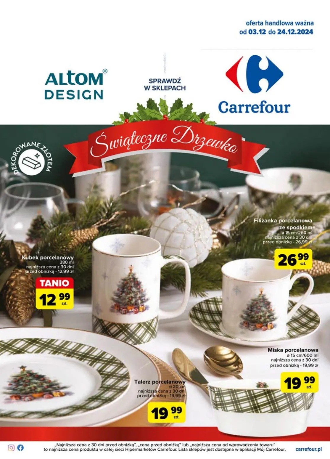 gazetka promocyjna Carrefour Klimat świąt - Strona 1