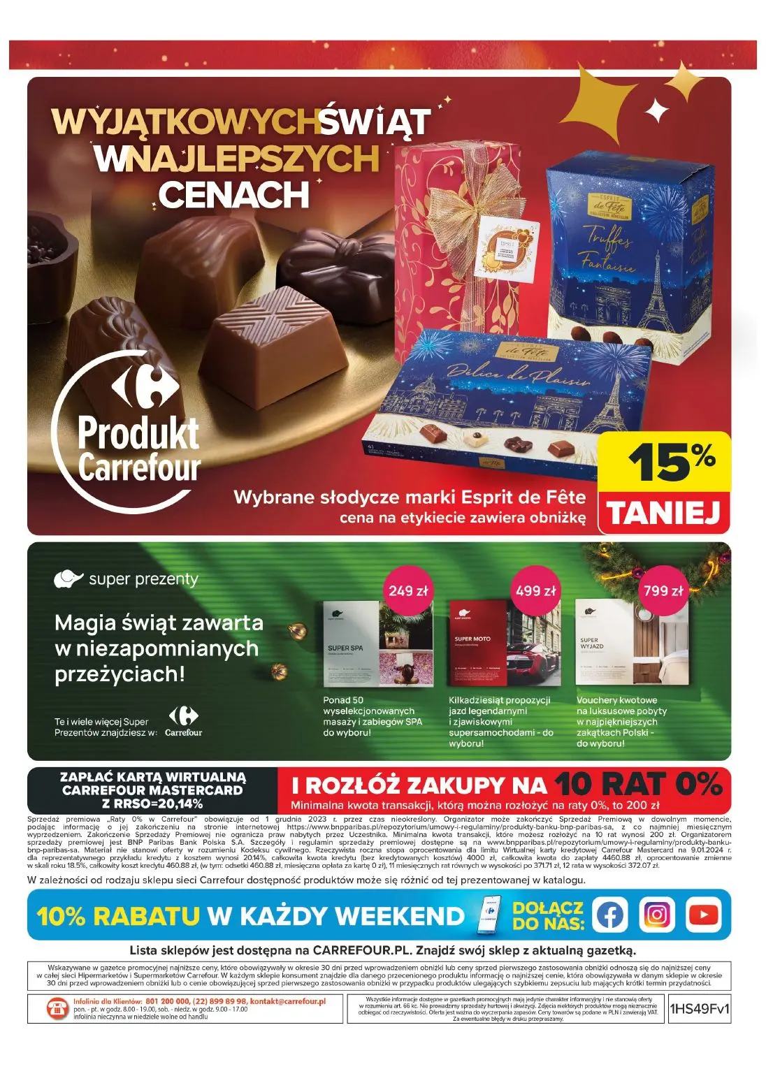 gazetka promocyjna Carrefour Wyjątkowych Świąt w najlepszych cenach! - Strona 36