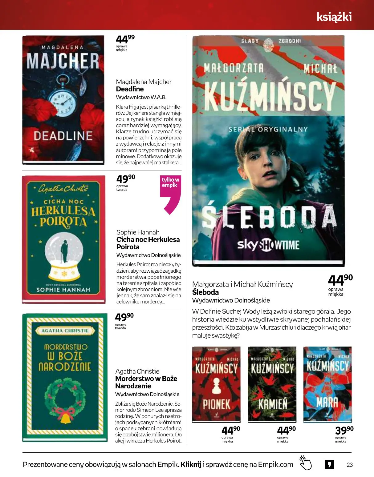 gazetka promocyjna Empik Tom kultury - Strona 23